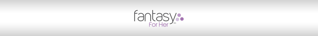 Fantasy for Her logo on a silver gradient background.