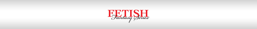 Fetish Fantasy Series logo on a silver gradient background.