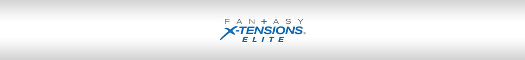FANTASY X-TENSIONS ELITE logo on a light gray background.