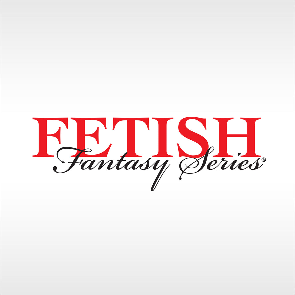 Fetish Fantasy Series logo on a silver background