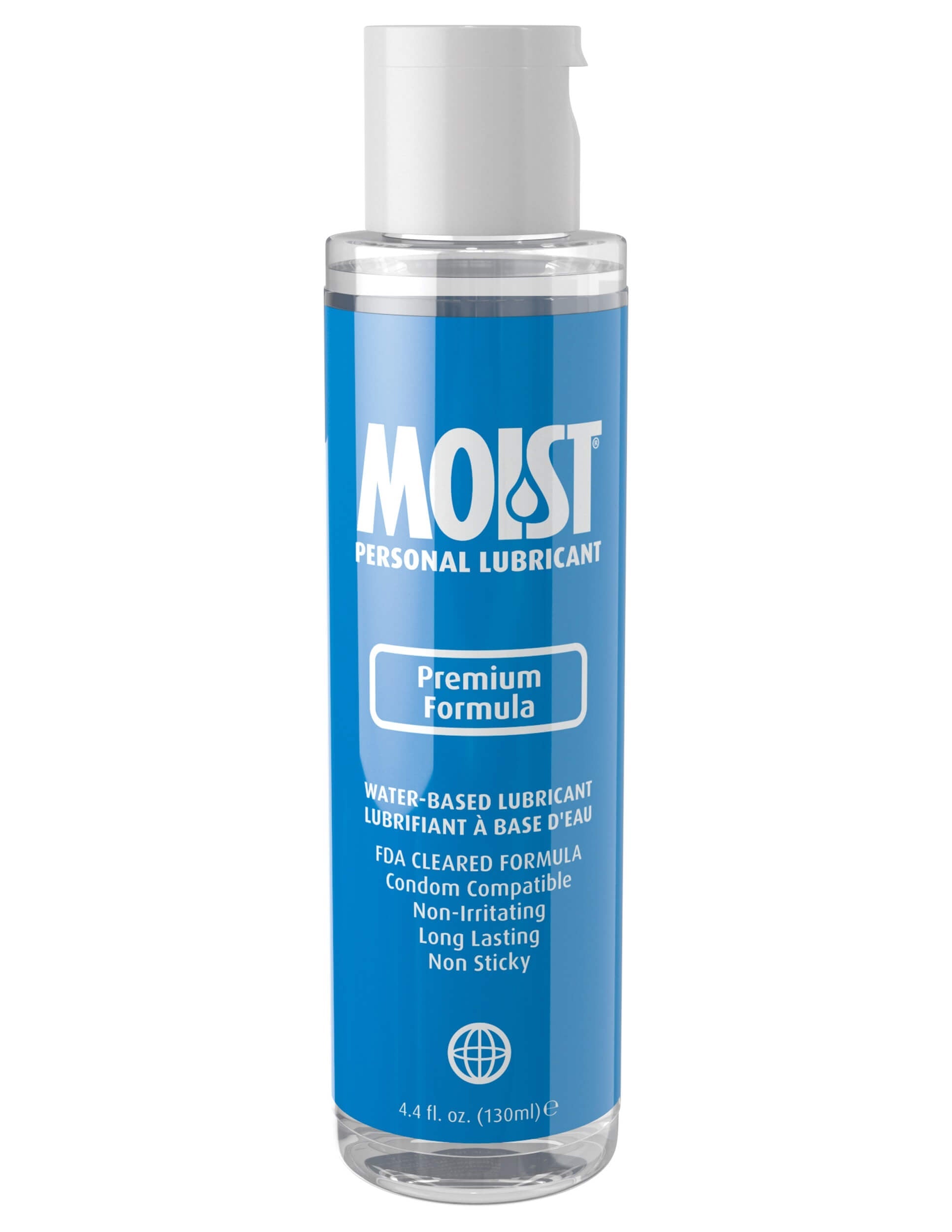 Moist Personal Lubricant - Premium Formula 4.4 oz Pipedream Wholesale Moist Personal Lubricant - Premium Formula 4.4 oz Pipedream Wholesale
